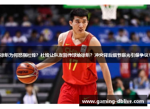 徐昕为何怒指杜锋?杜锋让队友别传球给徐昕?冲突背后细节曝光引爆争议!